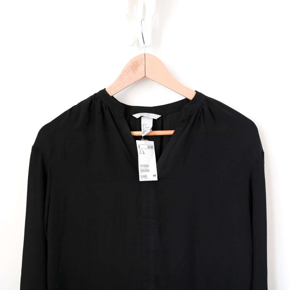 H&M Brand New Black Blouse